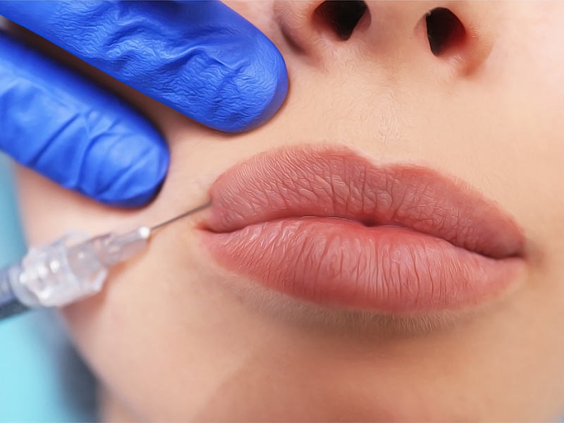 Как увеличить губы без вреда для здоровья.